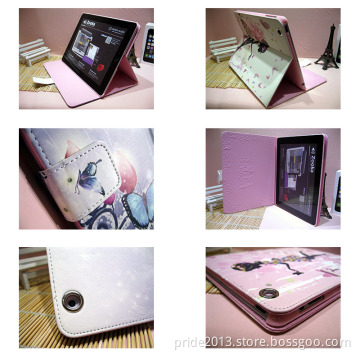 Bling Diamond Leather Smart Case for iPad Air with Inner Slim PC